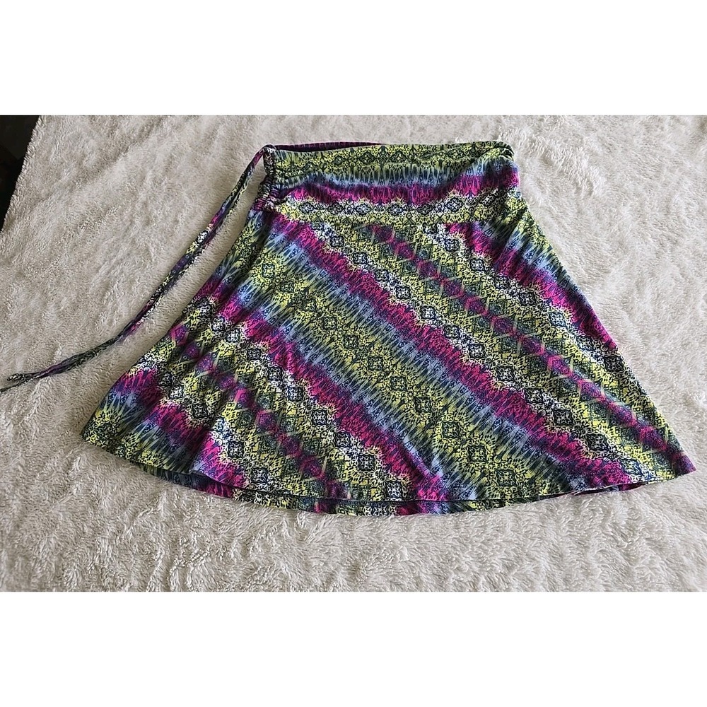 Patagonia Organic Cotton Convertible Floral Lithia Skirt/Halter Top, Size Medium - Picture 7 of 11